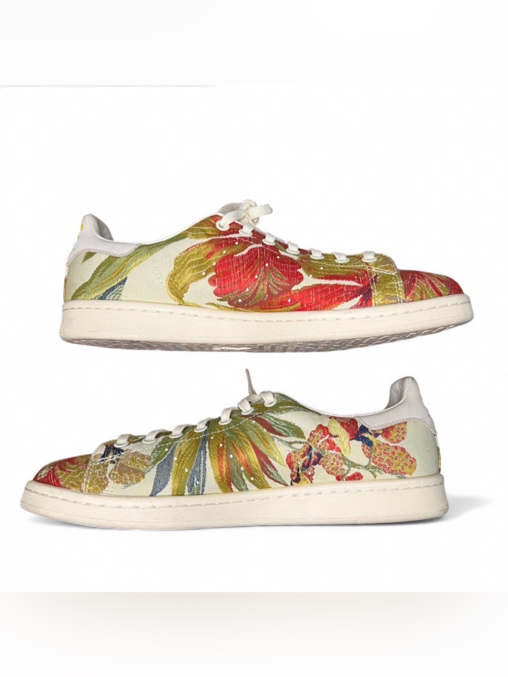 RARE Adidas x Pharrel Williams Stan Smith sneakers B25383 11 Preppy Brocade